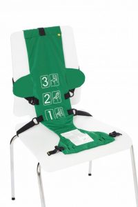 baby seat green